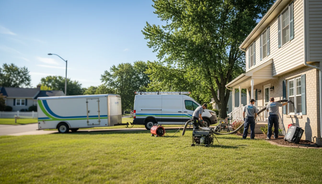 Flooded Basement Restoration And Cleanup With Repair in Arlington, WI near me